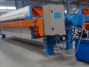 Application of filter press in beer wort industry